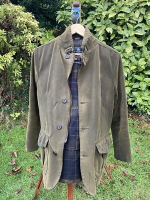 Barbour Lutz Wax Jacket Mens (Bond Skyfall Coat) Small UK