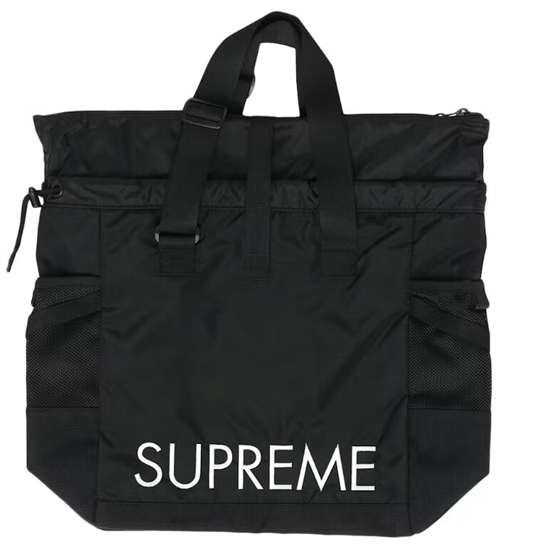 バッグ 20SS Supreme adventure tote bag BLACK Supreme®/The North Face® Adventure Tote(Supreme The North