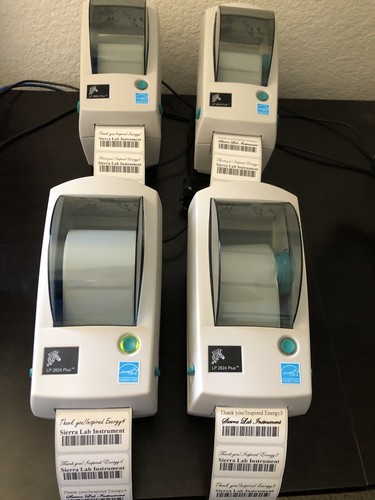 ¡Probado! Impresora de códigos de barras de etiquetas Zebra LP2824 Plus DT. USB RS232 PS Ex Cosmetic - Imagen 2 de 12
