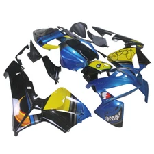 Shark Blue Yellow Fairing Kit For 2005 2006 Honda CBR600RR F5 Injection Bodywork