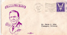 1944 RANKIN IL WWII PATRIOTIC COVER W/ GEN. MARSHALL CACHET BY PENTARTS + BIBLE — photo 1
