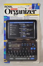 Vintage Royal Personal Organizer DM70 Plus 1KB New MIP DM 70