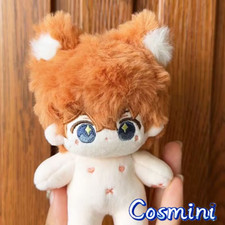 Anime Genshin Impact Tartaglia 10cm Plush Doll Dress up Toy Gift Plushie Game