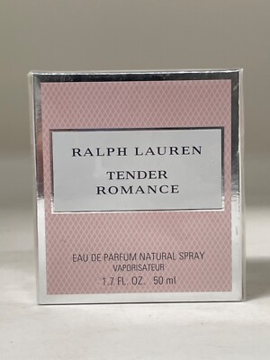 RALPH LAUREN TENDER ROMANCE WOMEN PERFUME EDP 1.7 OZ SPRAY 50 ML NIB