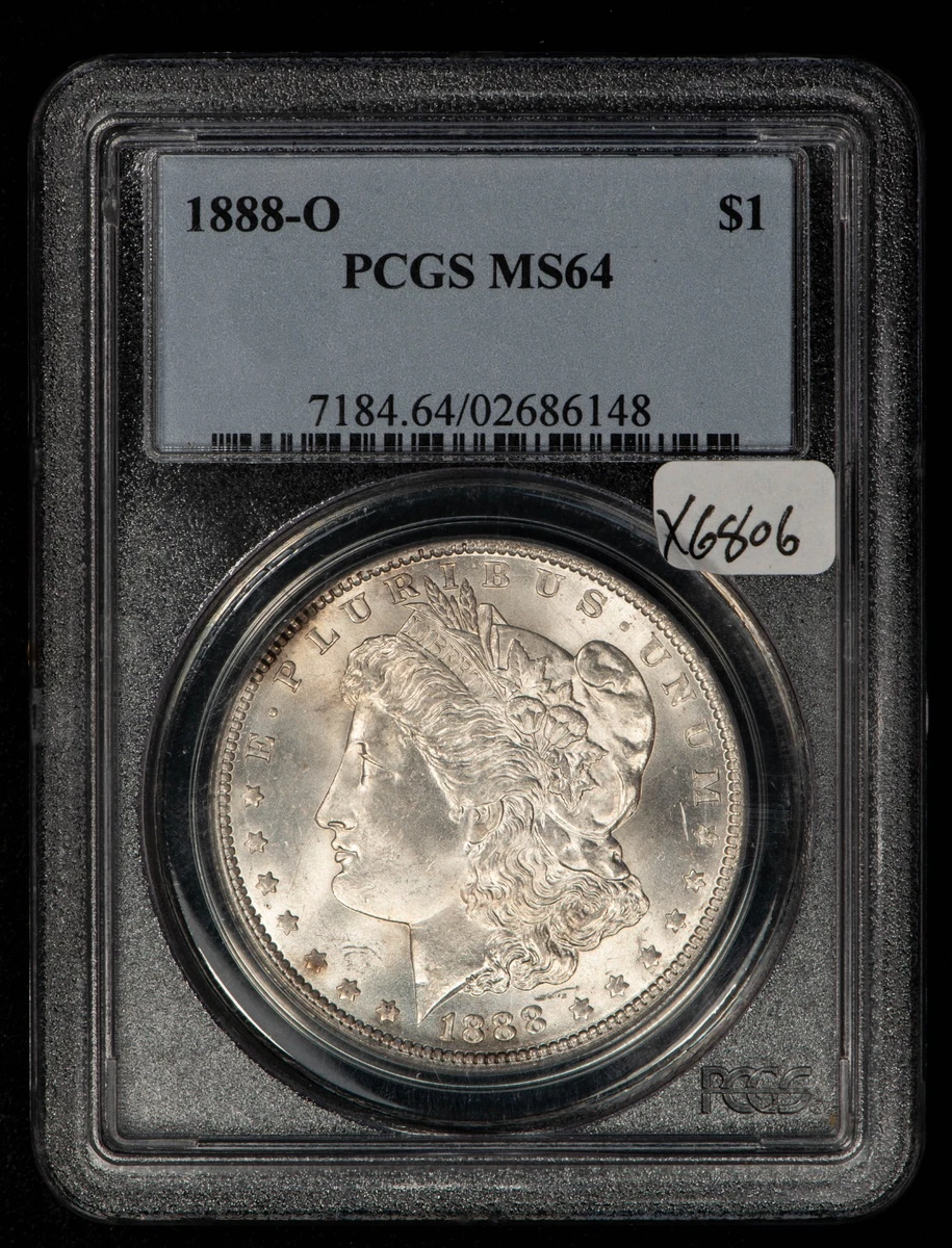 MS 64 Graded 1888 Year Morgan US Dollars (1878-1921) for sale | eBay