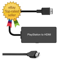 PS2 to HDMI Converter HDMI Cable for PlayStation 2/ PlayStation 3 Console. Conne