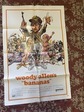 Bananas (Woody Allen) One Sheet Movie Poster 27”x41”