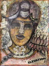 QUEEN SEREDA EXPRESSIONISM 15X11 Elevation Buddha Fine Art Home Interior Design