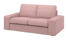 COPRIDIVANO IKEA KIVIK 2 posti Gunnared marrone chiaro rosa 905.171.88...