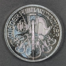 2013 Austria Philharmonic 1oz .999 Fine Silver UNC