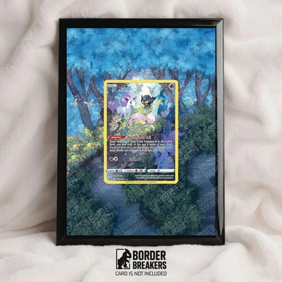 Mew GG10/GG70 Pokémon Extended Art Frame - Crown Zenith - 5x7 Frame