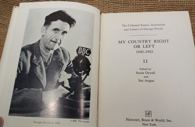1ST ~ 1968 The Collected Essays Journalism & Letters of George