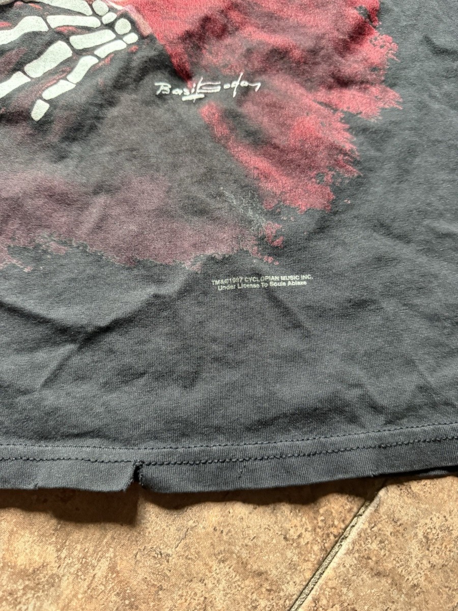 Vintage Misfits American Psycho 1997 Tour T Shirt WEARABLE DRYROT