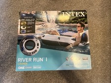 Intex River Run 1 Lounge Inflatable Floating Water Tube 53" NIB