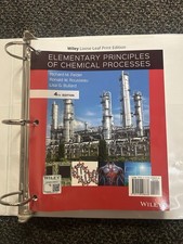 ELEMENTARY PRINCIPLES OF CHEMICAL PROCESSES B...