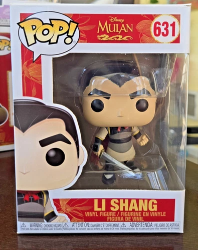Funko Pop! Disney Mulan Li Shang #631 Vaulted Vinyl Figure