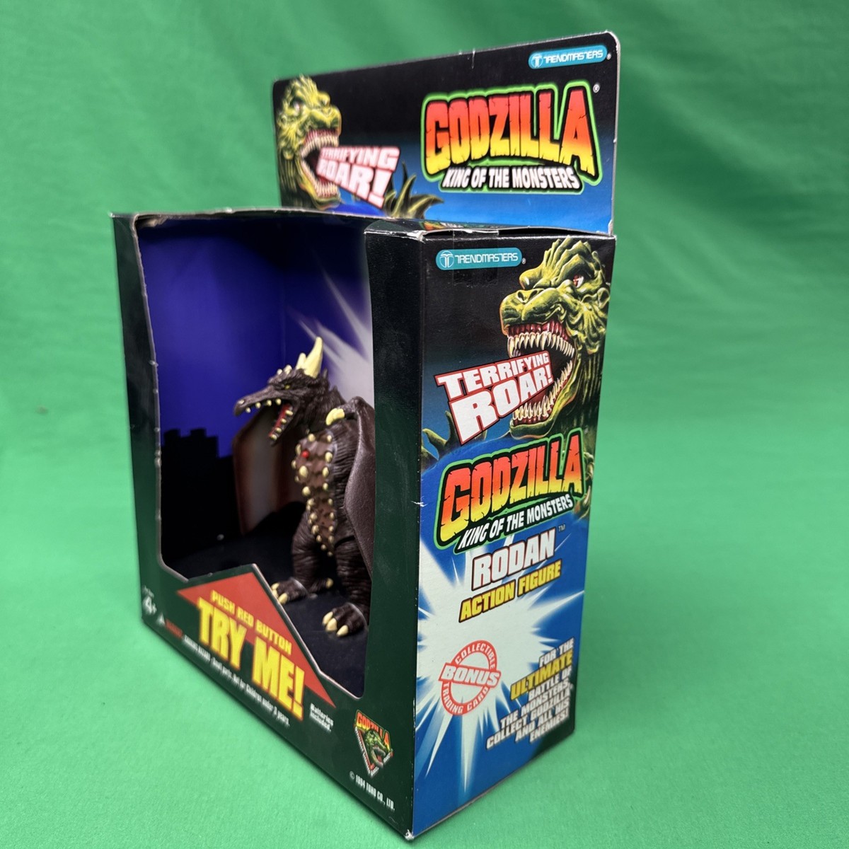 怪獣　テレスドン1994、ザンボラー1994、ケムラー1993 フィギュア 1994 Mecha-Godzilla (TrendMasters) Action Figure w/ Collector Card