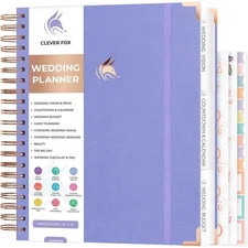 Clever Fox Wedding Planner – Notebook Organizer for Bride – Wedding Planning ...
