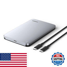 Ugreen Usb C Hard Drive Enclosure For 2.5 Sata Ssd Hdd - Aluminum Usb C To Sata