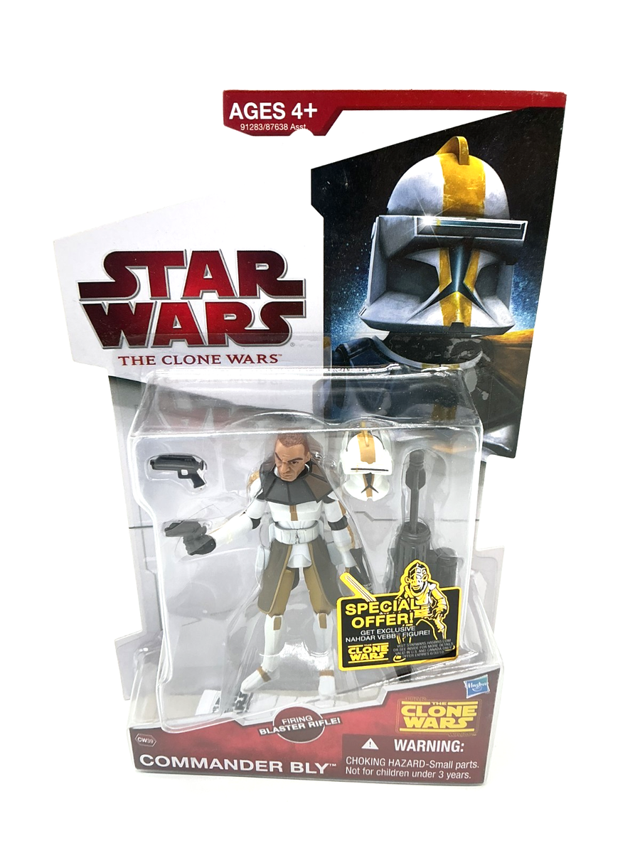 Hasbro Star Wars The Clone Wars CW38 COMMANDER BLY Action Figure