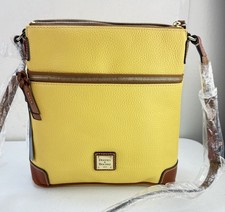 Dooney Bourke Lemon Pebble Grain Crossbody NWT Bag w/Dust Bag