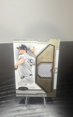 2024 Topps Tier One Gerrit Cole Game-Used Relic #/199 Yankees 045/199