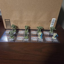 Battletech x8 Figures Lot Primed Catalyst Gam...