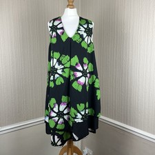 Desigual Eranthe Lagenlook Layered Floral Sleeveless Summer Dress Size 44 UK 18