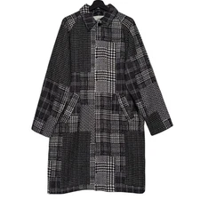 NWOT UO Mixed Check Mens Mac Jacket