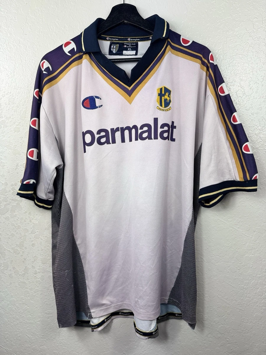 PARMA A.C. Champion シャツ Mサイズ Champion Parma International Club Soccer Fan Apparel and Souvenirs