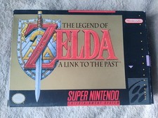 The Legend Of Zelda A Link to the Past Super Nintendo Video Game 1992 Original