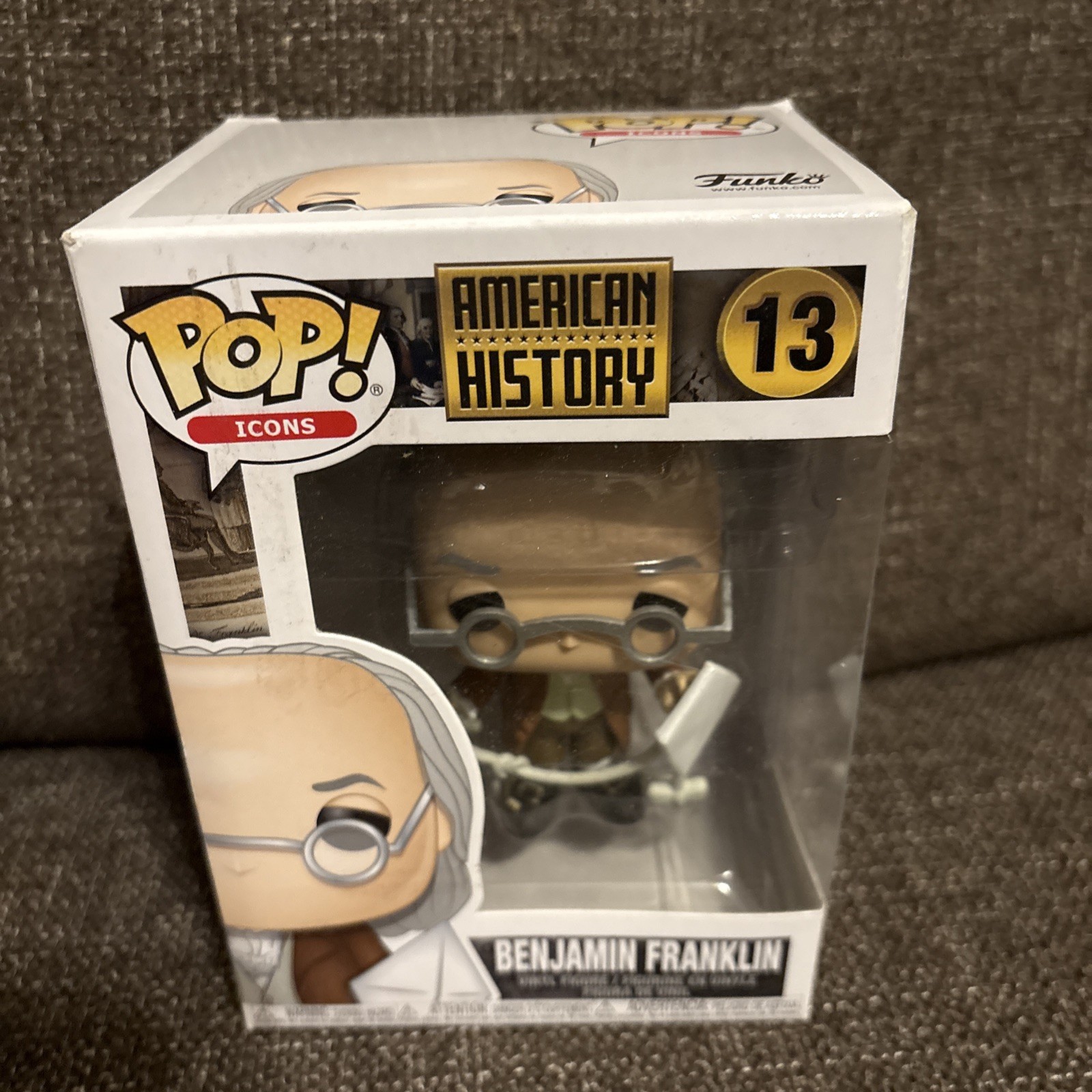 Funko Pop! Vinyl: American History - Benjamin Franklin #13