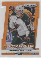 2013-14 Panini Prizm Orange Die-Cut Prizm 19/50 Jonas Brodin #249 1o3