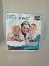 Zippered Mattress Encasement Water proof Protector Utopia Bedding Twin