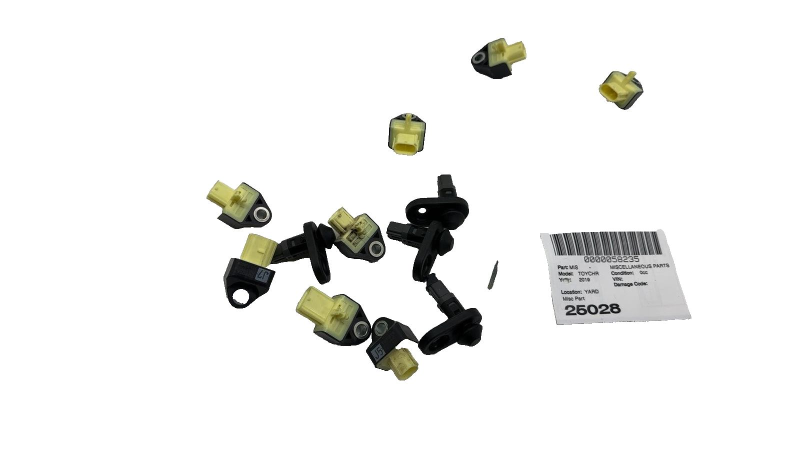 ⭕ 2019 Toyota C-HR SET Crash Impact Sensors SRS Assembly