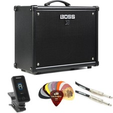 Boss Katana-50 Gen 3 50-watt 1 x 12-inch Combo Amplifier Essentials Bundle