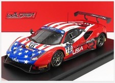 Looksmart Ferrari 488 Gt3 Usa Team N 18 8h Fia Motorsport Games Gt Cup Vallelunga 2019 Robert Ferriol Spencer Pumpelly 1:43 LSRC078