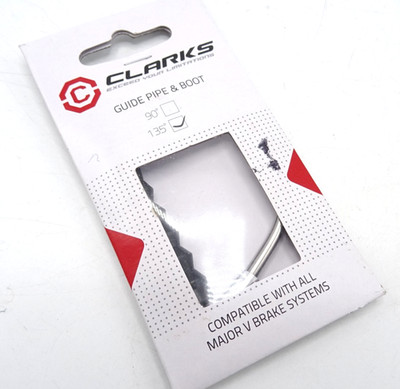 Clarks Fahrrad V-Brake 135º Führungsrohr Nudel & Gummi Bremsmanschette Neu GN-599-E2