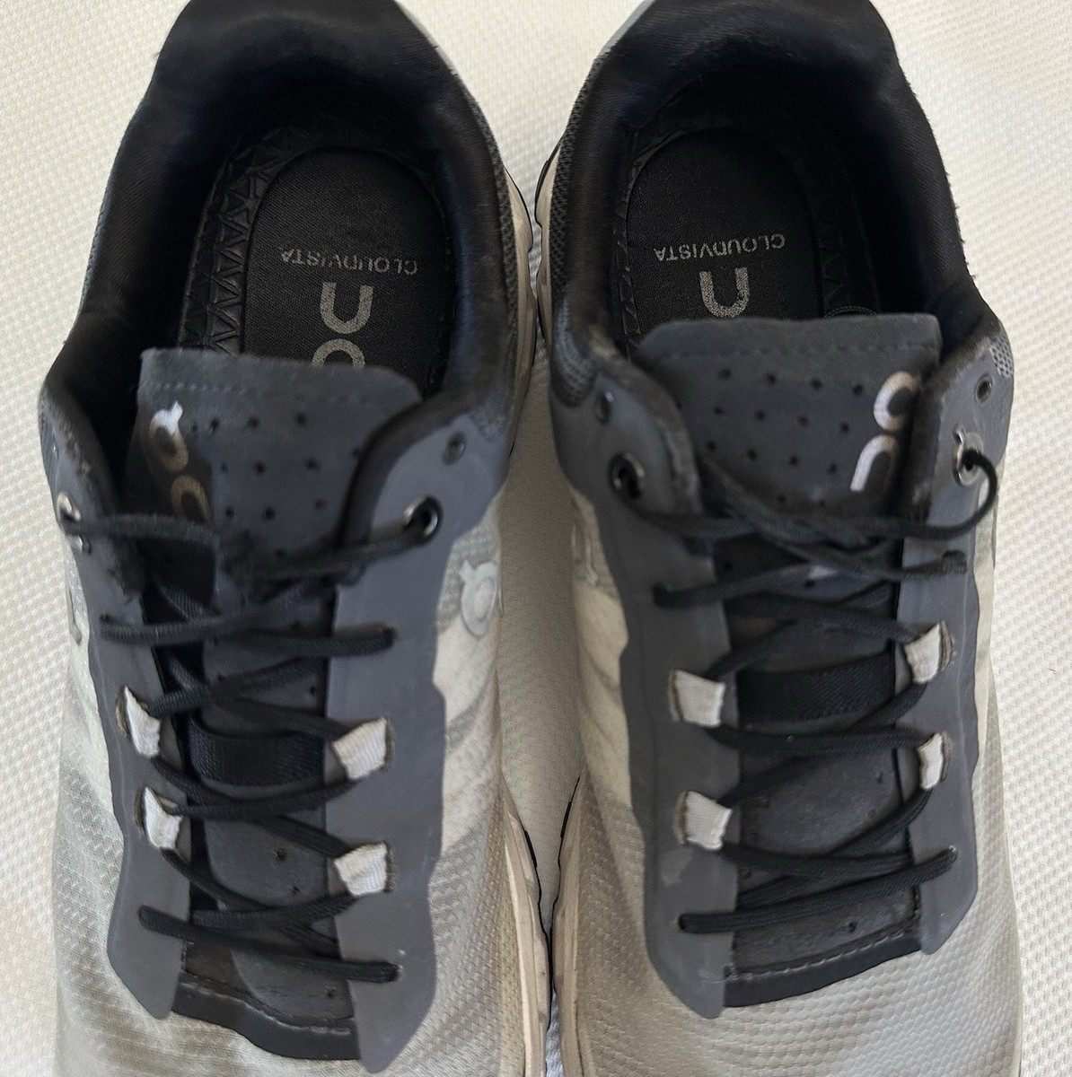 On Cloud Vista Swiss Engineering Mens Size M11.5 Black/White Shoes 64.98062 On Running Cloudvista  main image 4