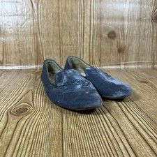 Birdies The Starling Loafers Women  s Size 6.5 Shoes Blue Velvet Slip On Shoes