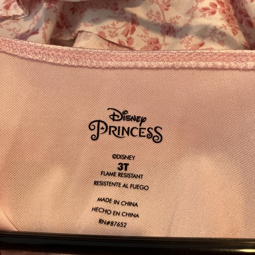 Disney Princess nightgown play dress girls size 3T Pink - Picture 4 of 4