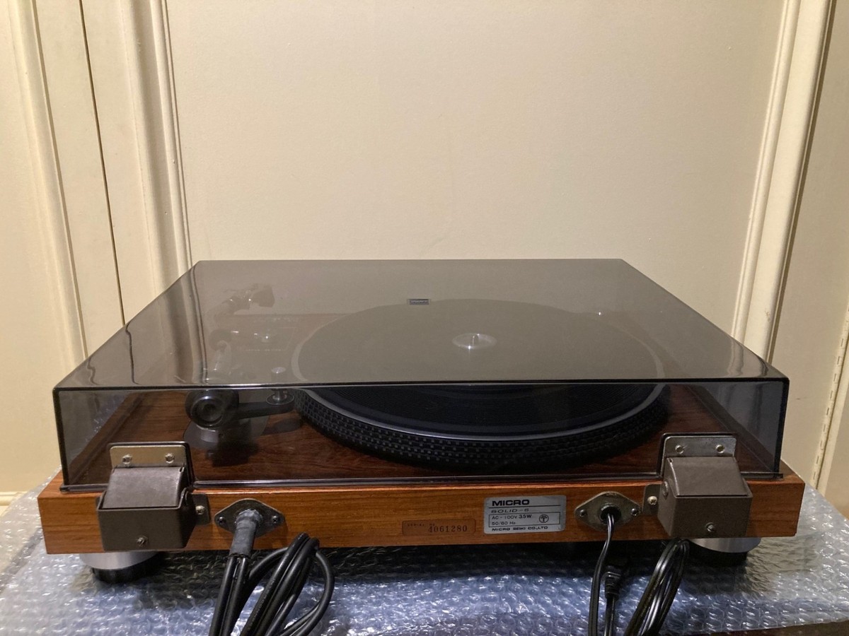 Micro Seiki SOLID-5 Turntable | eBay