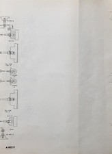 1973 Chevy GMC P30 P3500 Wohnmobil Ausklapp Schaltplan Elektrisch Chevrolet