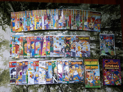 Die Simpsons Comics Sammlung  Hefte + Hardcover