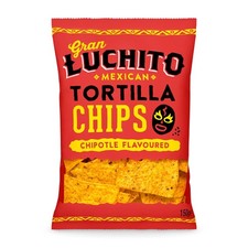 Gran Luchito Mexican Chipotle Flavour Tortilla Chips, 150g