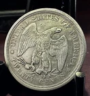 1875 S United States 90% Silver Twenty Cent Piece Nice