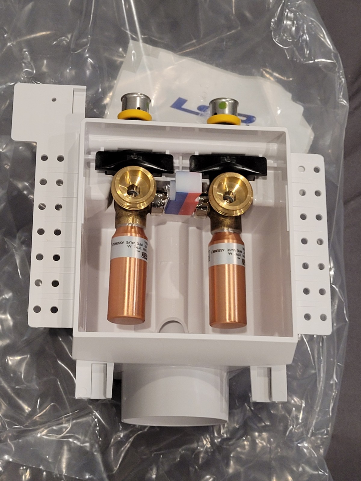 LSP OBOS-115-RK - Washing Machine One Stop Box with Water Hammer Arrester 