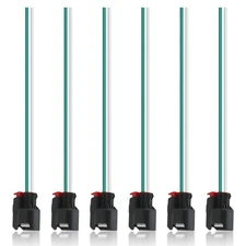 6pcs Fuel Injector Alternator Connector Wiring Fit for Jeep for Dodge for Wra...