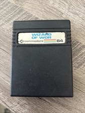 Wizard Of Wor Game Cartridge Commodore 64 Vintage Untested 