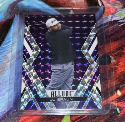 JJ SPAUN ROOKIE /10 Purple Diamond 2026 Upper Deck Allure PGA RARE Golf Card